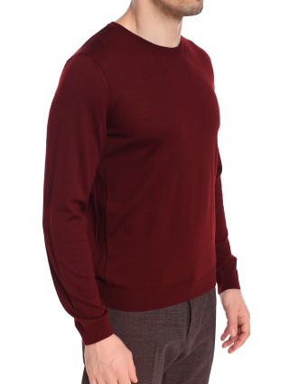 Красный свитер BOSS: фото 3 - Invogue